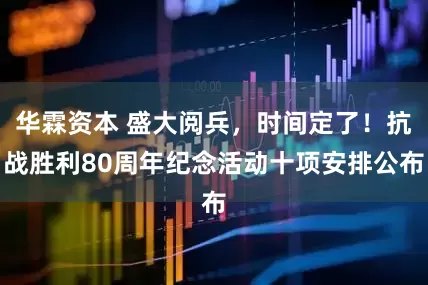 华霖资本 盛大阅兵，时间定了！抗战胜利80周年纪念活动十项安排公布