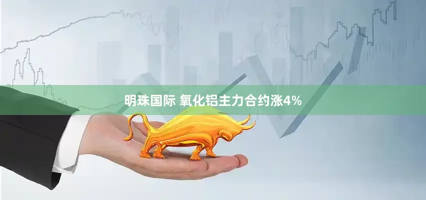 明珠国际 氧化铝主力合约涨4%